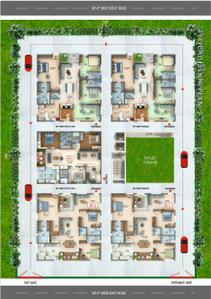 Project Image of 2025.0 - 2605.0 Sq.ft 3 BHK Apartment for buy in Laxmi Vivekananda Residency