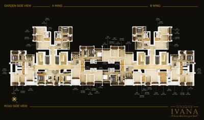 Project Image of 380.61 - 595.24 Sq.ft 1 BHK Apartment for buy in Unique Ivana