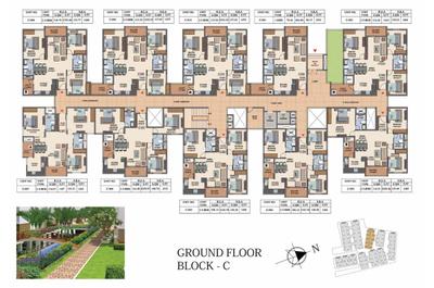 Project Image of 835.0 - 1640.0 Sq.ft 1 BHK Apartment for buy in BSCPL Bollineni Hillside 2