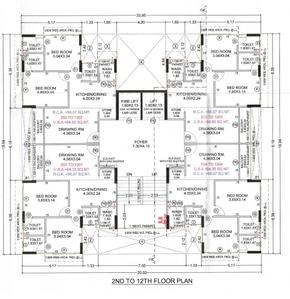 Project Image of 603.53 - 815.47 Sq.ft 2 BHK Apartment for buy in Jayati Scarlet Springs
