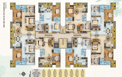 Project Image of 786.0 - 980.0 Sq.ft 2 BHK Apartment for buy in Aakriti The Mango Groves