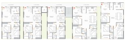 Project Image of 0.0 - 1062.0 Sq.ft 2 BHK Apartment for buy in Vin And Vin The Park Residency