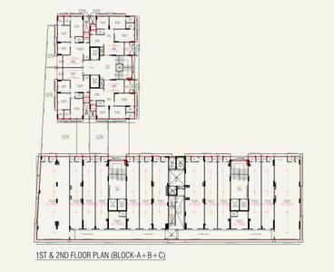 Project Image of 1760 Sq.ft 3 BHK Apartment / Flat for sale in South Bopal for Rs. 11700000