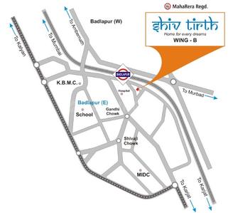 Project Image of 0.0 - 693.0 Sq.ft 1 BHK Apartment for buy in Shiv Tirth