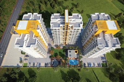 Project Image of 559.0 - 760.0 Sq.ft 1 BHK Apartment for buy in Saptsiddhi Savali Saffron Phase I
