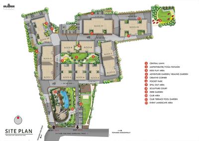 Project Image of 0.0 - 895.0 Sq.ft 2 BHK Apartment for buy in Rajwada Global City Phase 1