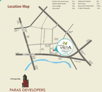 Project Image of 320.87 - 698.69 Sq.ft 1 BHK Apartment for buy in Paras Vista
