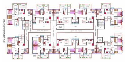 Project Image of 480.0 - 679.0 Sq.ft 1 BHK Apartment for buy in K K Marks