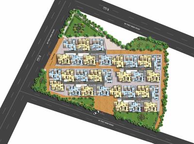 Project Image of 1040.0 - 1350.0 Sq.ft 2 BHK Apartment for buy in Snigdha Blossoms