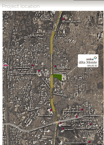 Project Image of 333.0 - 1301.0 Sq.ft 1 BHK Apartment for buy in Omkar The Bliss Collection
