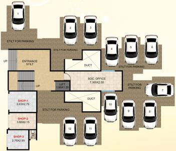Project Image of 394.0 - 422.0 Sq.ft 1 BHK Apartment for buy in Shiv Samarth