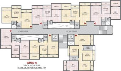 Project Image of 0.0 - 655.0 Sq.ft 2 BHK Apartment for buy in Gopal Krishna Krishna Nisarga