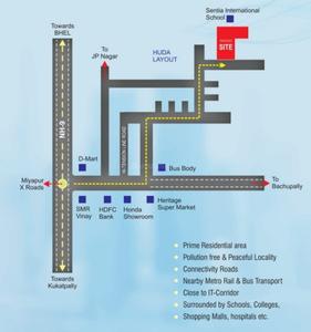 Project Image of 1149.91 - 1649.89 Sq.ft 2 BHK Apartment for buy in SR Fortune City