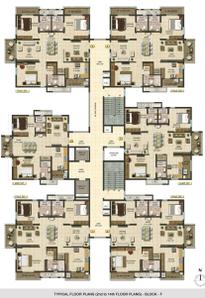 Project Image of 1280.0 - 1965.0 Sq.ft 2 BHK Apartment for buy in Aparna Cyber Life
