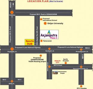 Project Image of 1197.0 - 1800.0 Sq.ft Residential Plot Plot for buy in Prakruti Anjaniputra I