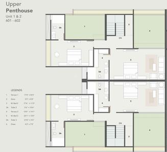Project Image of 940.33 - 1246.57 Sq.ft 3 BHK Apartment for buy in Shalin Prima