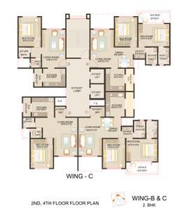 Project Image of 814.0 - 1876.0 Sq.ft 1 BHK Apartment for buy in Nayantara Presidency