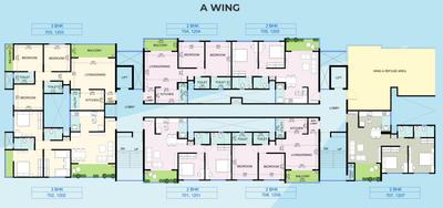 Project Image of 710.0 - 941.0 Sq.ft 1.5 BHK Apartment for buy in Goyal My Home Wakad