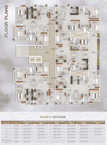 Project Image of 1140.0 - 1390.0 Sq.ft 3 BHK Apartment for buy in Ambition Elite