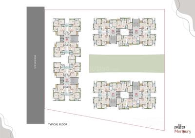 Project Image of 613.33 - 726.67 Sq.ft 2 BHK Apartment for buy in Earth Elite Mercury