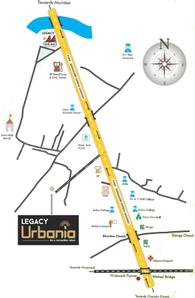Project Image of 371.0 - 472.0 Sq.ft 1 BHK Apartment for buy in Legacy Urbania