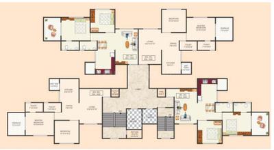 Project Image of 830 Sq.ft 2 BHK Apartment / Flat for sale in Kiwale for Rs. 5800000
