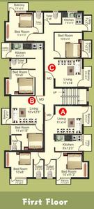 Project Image of 614.0 - 1966.0 Sq.ft 1 BHK Apartment for buy in Manju Royal Splendor