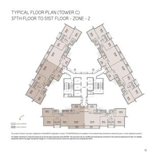 Project Image of 1330.0 - 2067.86 Sq.ft 3 BHK Apartment for buy in Oberoi Esquire