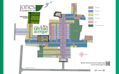 Project Image of 1100.0 - 2800.0 Sq.ft Residential Plot Plot for buy in Jones Orchid Avenue