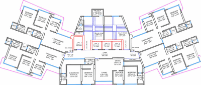 Project Image of 706.44 - 980.0 Sq.ft 2 BHK Apartment for buy in Shreeji Atlantis 