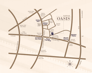Project Image of 817.0 - 850.0 Sq.ft 3 BHK Apartment for buy in Ratnam Oasis