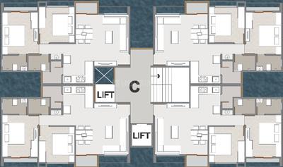 Project Image of 650.0 - 750.0 Sq.ft 2 BHK Apartment for buy in Neelkanth Palms
