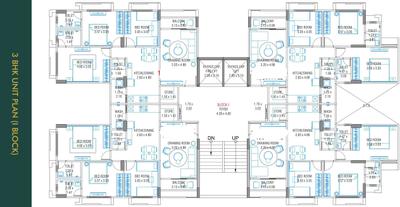 Project Image of 1413 Sq.ft 2 BHK Apartment / Flat for sale in Odhav for Rs. 4500000