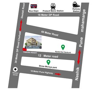 Project Image of 903.0 - 1030.0 Sq.ft 2 BHK Apartment for buy in Kharjul Yamuna Heights