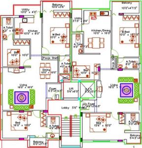 Project Image of 0.0 - 1419.0 Sq.ft 3 BHK Apartment for buy in Aishwarya Cadburie
