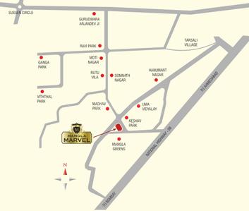 Project Image of 594.0 - 654.0 Sq.ft 2 BHK Apartment for buy in Mangla Marvel