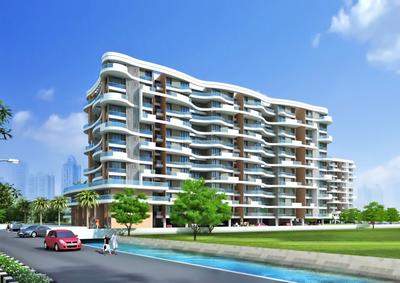 Project Image of 857.0 - 1242.0 Sq.ft 2 BHK Apartment for buy in Vedant Kingston Atlantis A1 And A2 Building