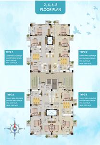 Project Image of 1437.0 - 1562.0 Sq.ft 3 BHK Apartment for buy in Achyut Skyway