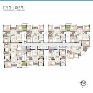 Project Image of 1550.0 - 2536.0 Sq.ft 3 BHK Apartment for buy in Iyra Spire
