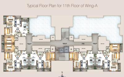 Project Image of 1175.0 - 1473.0 Sq.ft 2 BHK Apartment for buy in Radiance Sai Krishana Empire