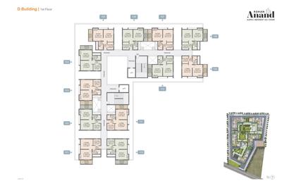 Project Image of 349.0 - 550.0 Sq.ft 1 BHK Apartment for buy in Rohan Anand