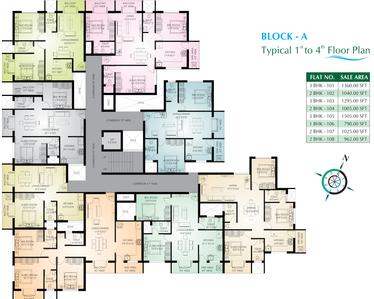 Project Image of 492.45 - 1009.33 Sq.ft 1 BHK Apartment for buy in Bharathi Sowparnika