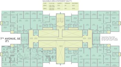 Project Image of 704.0 - 1113.0 Sq.ft 2 BHK Apartment for buy in Kolte Patil Life Republic 7th Avenue