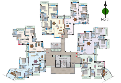 Project Image of 1265.0 - 2029.0 Sq.ft 2 BHK Apartment for buy in HM World City
