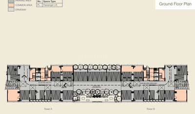 Project Image of 683.0 - 990.0 Sq.ft 2 BHK Apartment for buy in Ambuja Ecospace Residencia