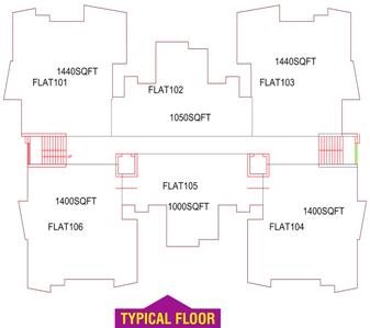 Project Image of 1000.0 - 1440.0 Sq.ft 2 BHK Apartment for buy in Srikrishna Bam Kalyani Villa
