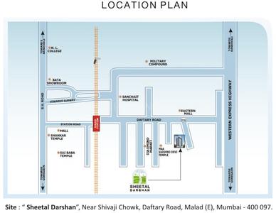 DGS Sheetal Darshan Images for Location Plan of DGS Group Sheetal Darshan 1