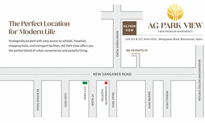 Project Image of 1198.0 - 2860.0 Sq.ft 3 BHK Apartment for buy in AG Park View