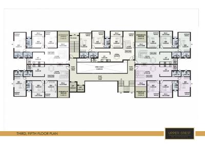 Project Image of 1674.0 - 1686.0 Sq.ft 3 BHK Apartment for buy in Upper Crest