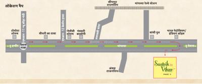 Project Image of 800.0 - 1100.0 Sq.ft Residential Plot Plot for buy in Ruchi Saatvik Vihar Phase II